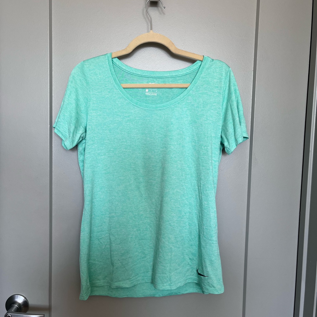 Nike Womens Mint Green Drifit TShirt